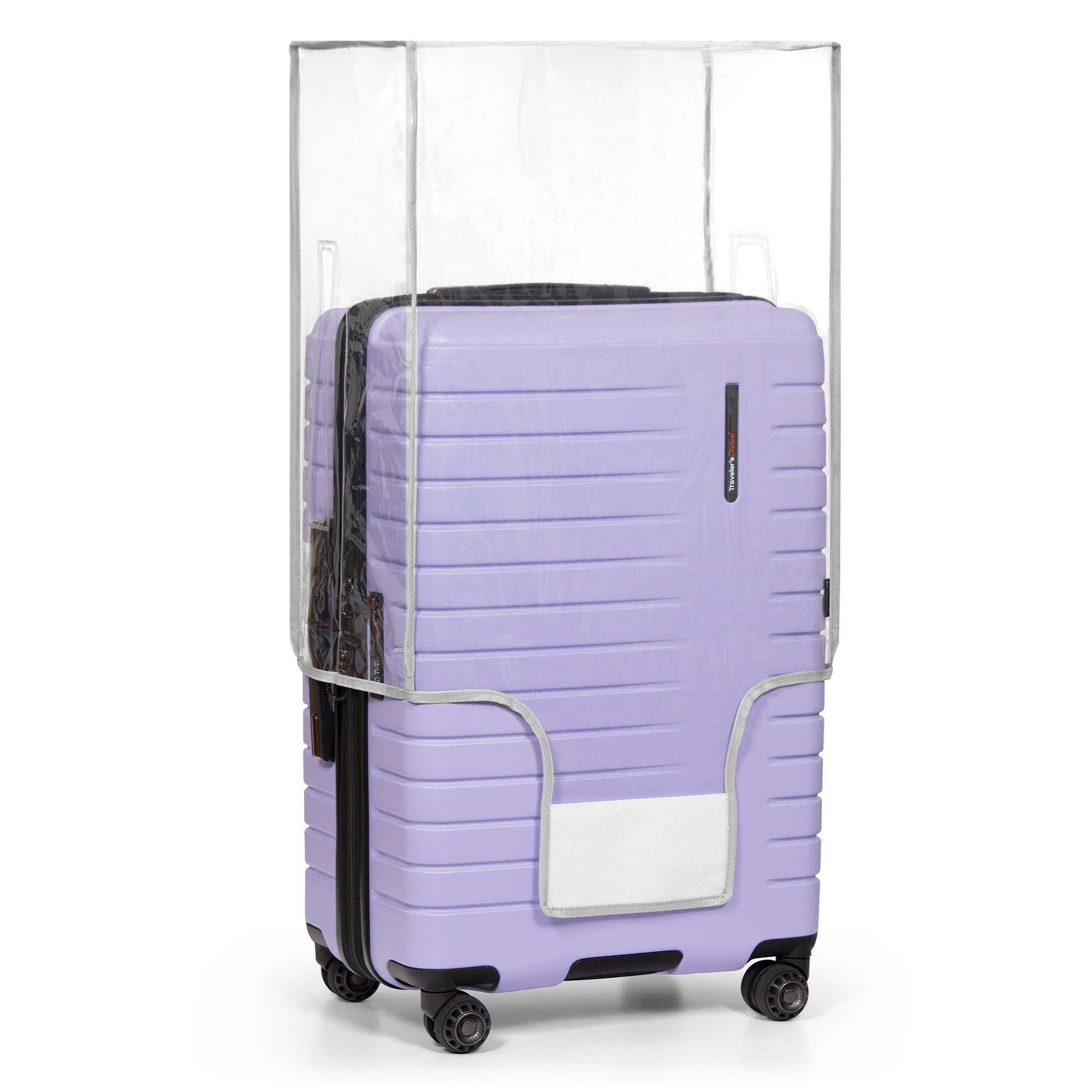 Traveler's Choice Clear Luggage Cover