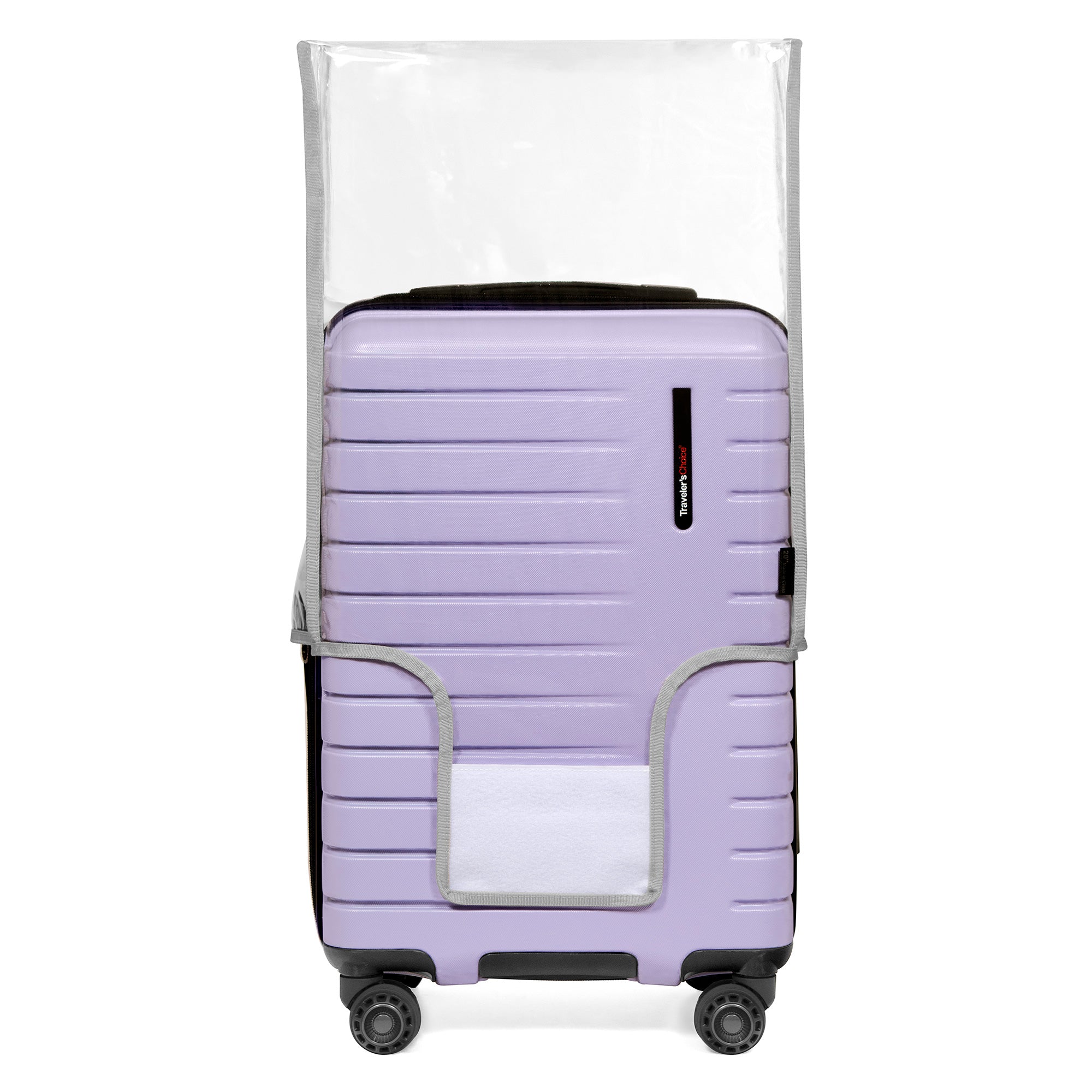 Traveler's Choice Clear Luggage Cover