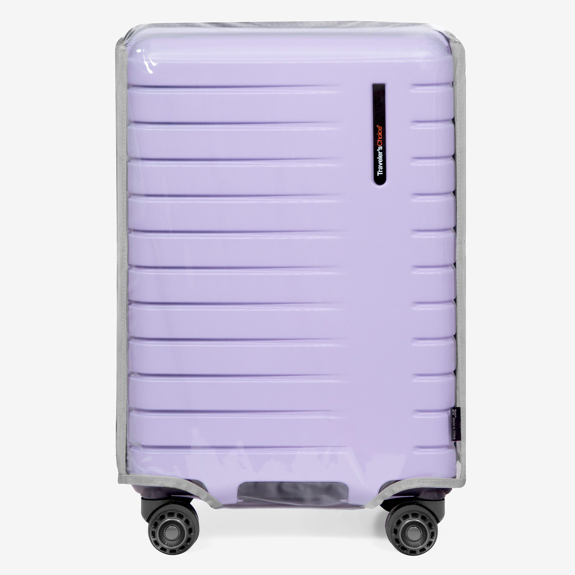 Traveler's Choice Clear Luggage Cover